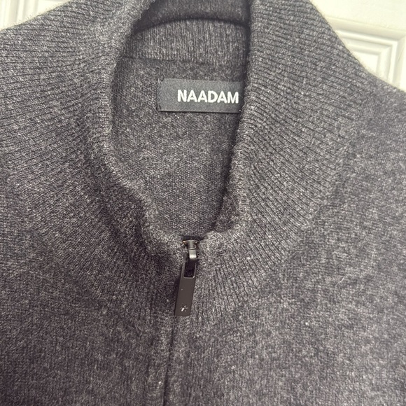 NAADAM Cashmere men’s sweater M grey - Picture 2 of 4